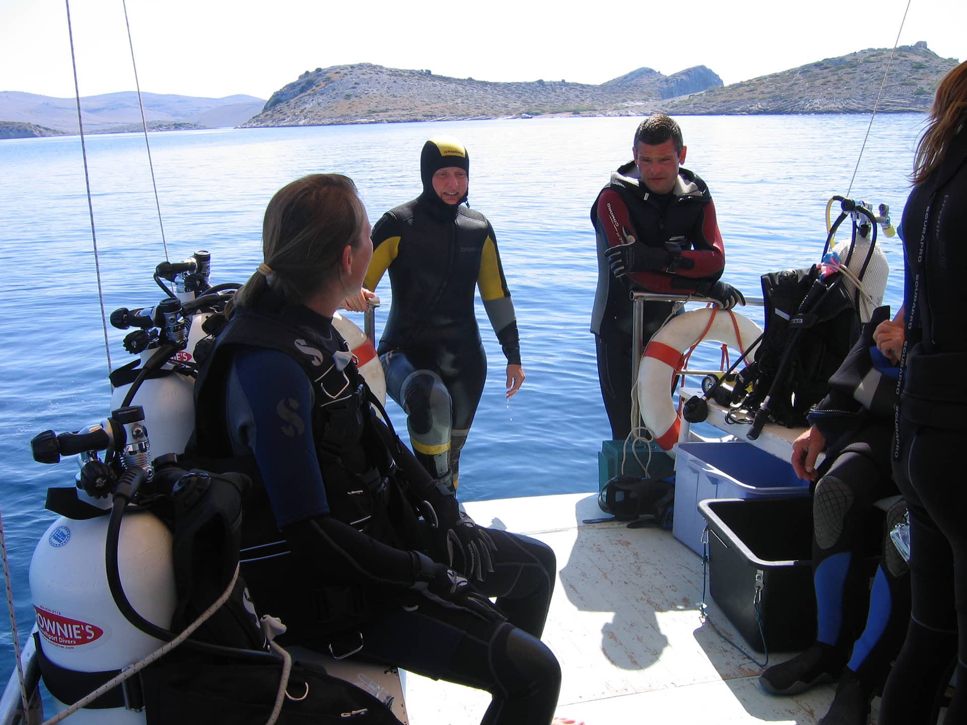 Scuba diving with Ronac in murter and kornati